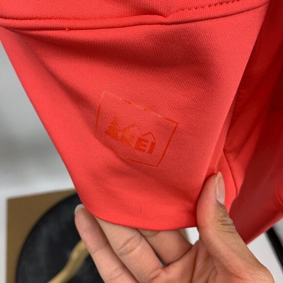 Rei Jacket Womens XS Extra Small Watermelon Full Zip Pockets Hoodie Lightweight - Picture 5 of 11